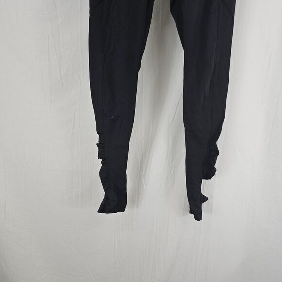 LULULEMON Speed Tight IV Black Ankle  Pocket Ruching Size 4 Activewear Athletica - Picture 4 of 8